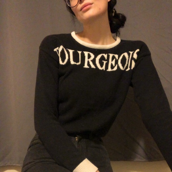 BOURGEOIS Knit Sweater - Picture 1 of 3
